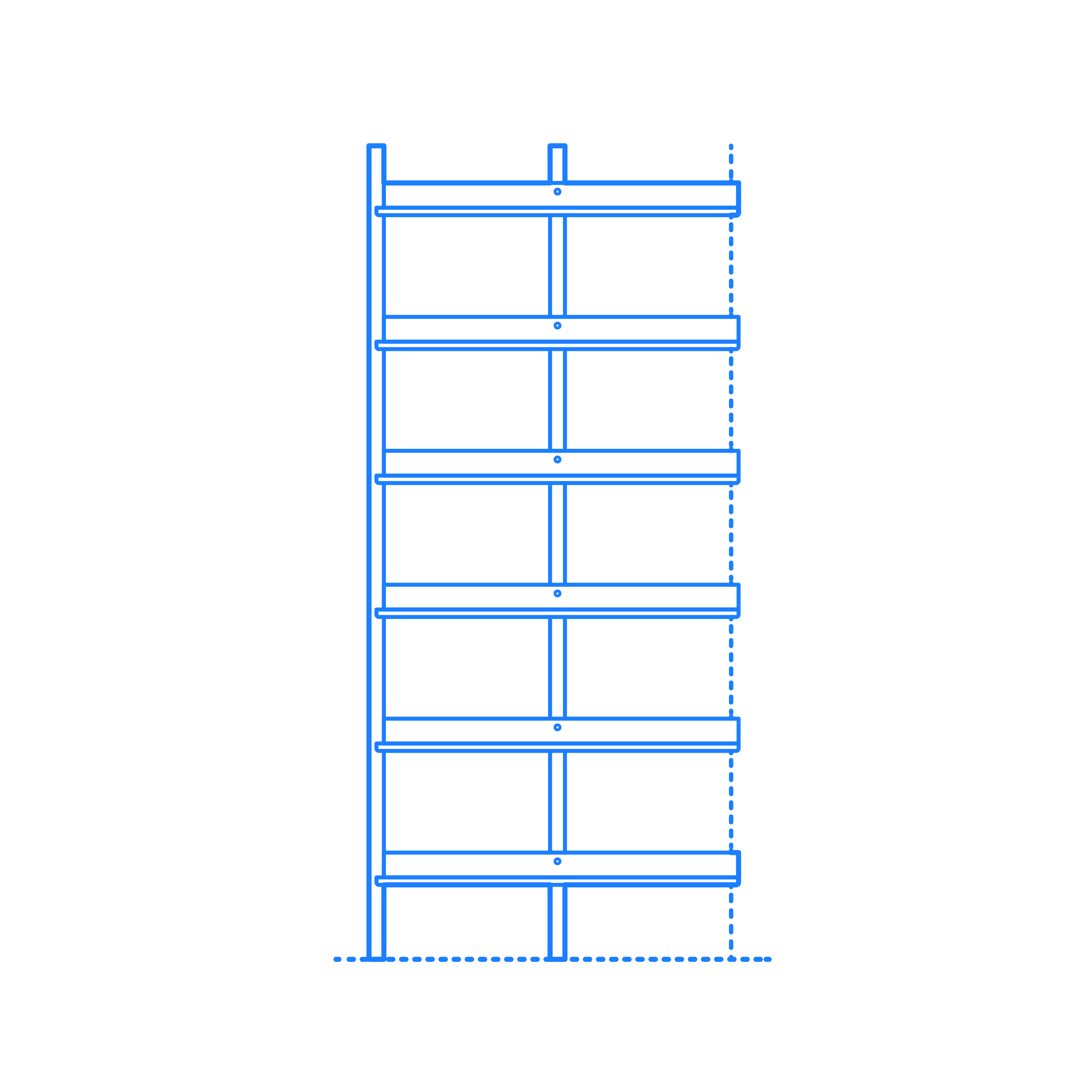 Furniture Bookcases Browser Bookcase Tall Add On Sketch Svg Vector Free Vectors